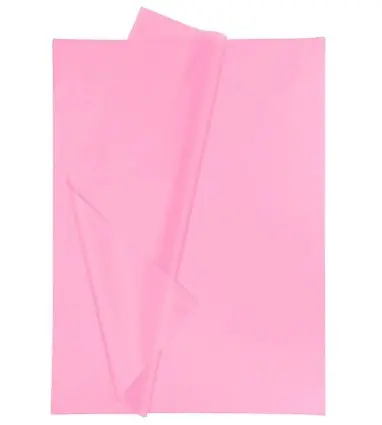 Papel seda liderpapel 52x76cm 18g/m2 bolsa de 5 hojas rosa