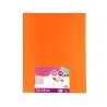 Papel seda liderpapel naranja 52x76 cm 18 gr paquete de 25 hojas