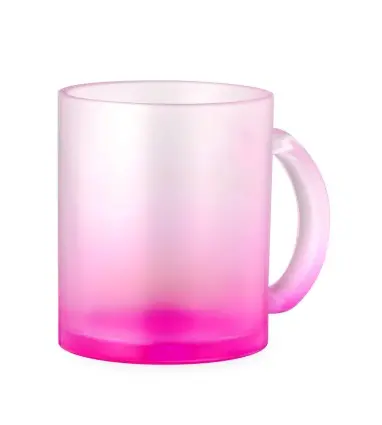 TAZA SUBLIMACIÓN OSAKA de cristal con colores
