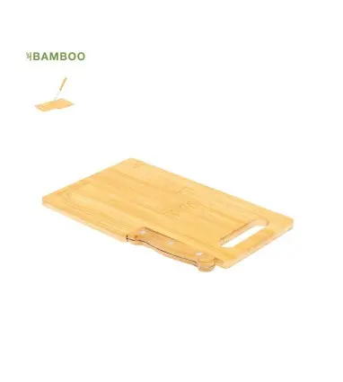 TABLA SESLAT de Bambú con cuchillo