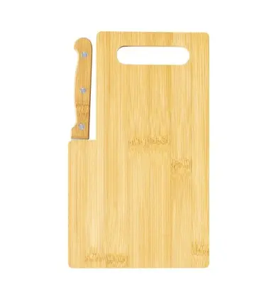 TABLA SESLAT de Bambú con cuchillo