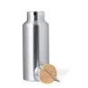 SET DEBRIS de Bidón Térmico de 500 ml y Vaso Térmico 300 ml de Acero Inoxidable y Bambú