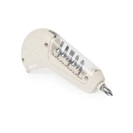 FLEXÓMETRO MULTIHERRAMIENTA DRANKIL de 1 Metro con 6 accesorios de Caña de Trigo y ABS