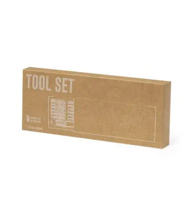 SET HERRAMIENTAS ZEPHYR con 22 accesorios de Caña de Trigo y ABS