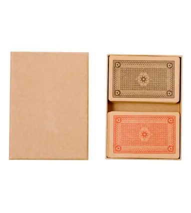 SETS BARAJAS KARDAIN con baraja española y francesa de Cartón Reciclado