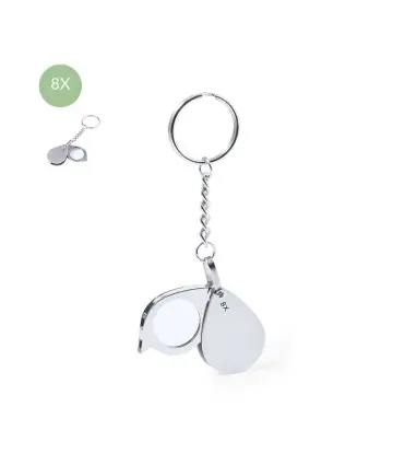 LUPA LLAVERO KITINS 8X de Metal