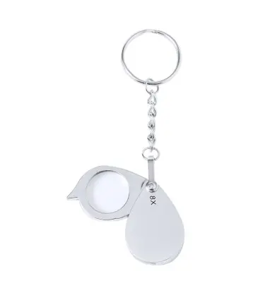 LUPA LLAVERO KITINS 8X de Metal