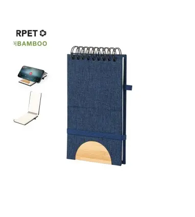 LIBRETA SOPORTE ALYXA de RPET y Bambú