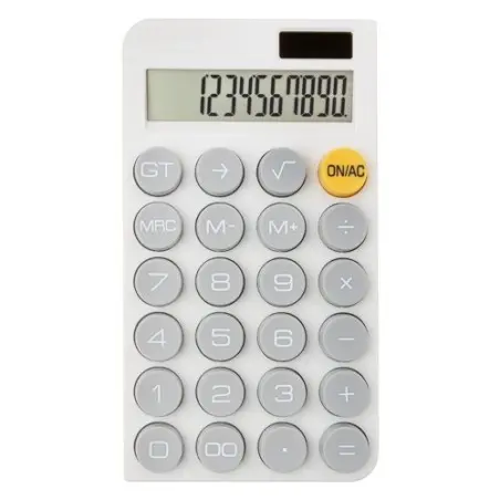 CALCULADORA MECÁNICA "TEKAL" de PVC