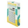 CALCULADORA MECÁNICA "TEKAL" de PVC