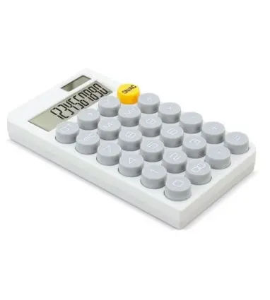 CALCULADORA MECÁNICA "TEKAL" de PVC