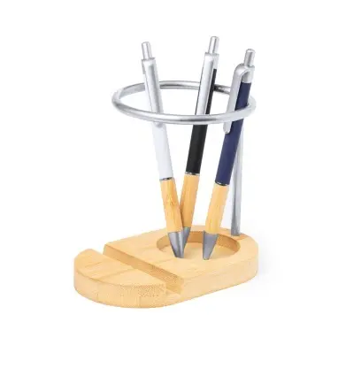 Cubilete LAPICERO SOPORTE FURIK de Bambú y Metal