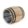 CUBITERA TONEND con forma de barril de 3 litros de Madera y Acero Inoxidable