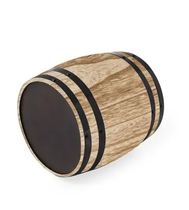 CUBITERA TONEND con forma de barril de 3 litros de Madera y Acero Inoxidable