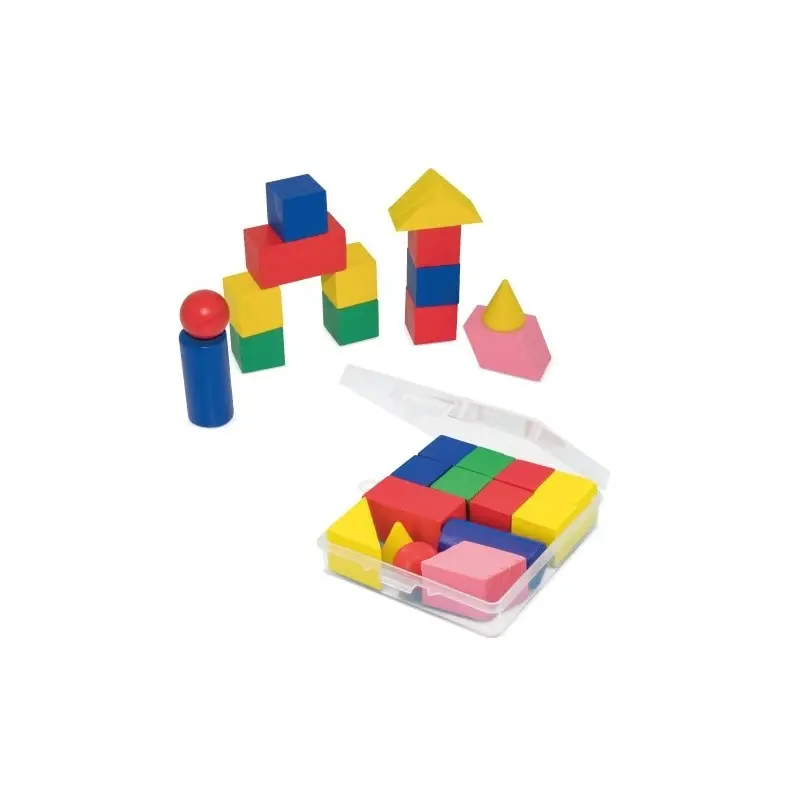 PUZZLE DE MADERA GEOMETRICO con envío incluido