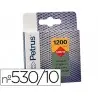 Grapas petrus numero 530/10 caja de 1200 unidades