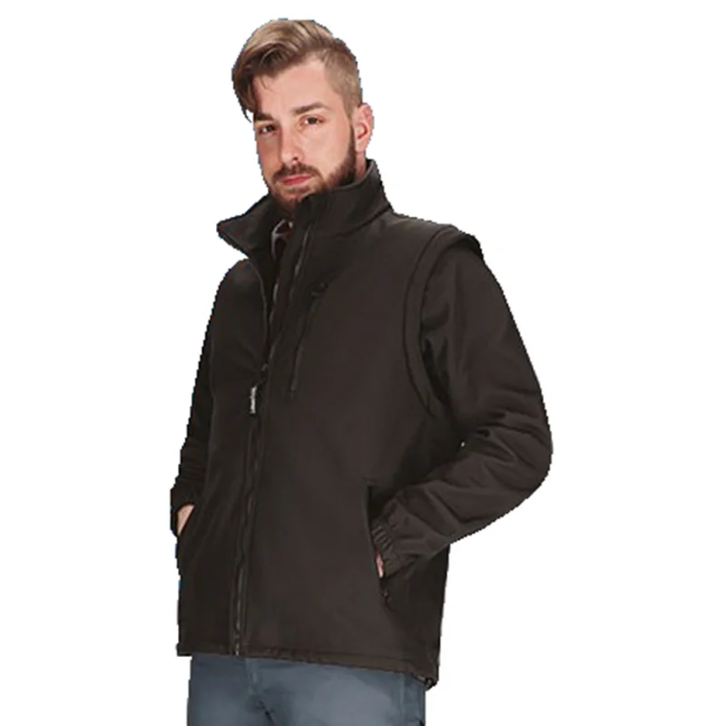 Chaqueta softshell mangas desmontables HALIFAX