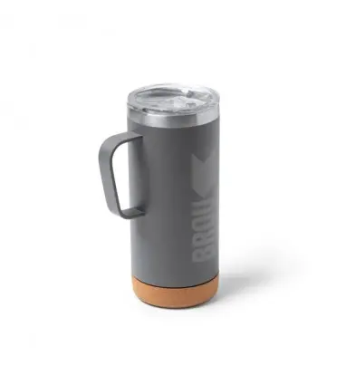 Taza Térmica BEYRON de acero inoxidable de 600 ml.