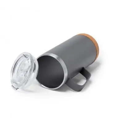 Taza Térmica BEYRON de acero inoxidable de 600 ml.