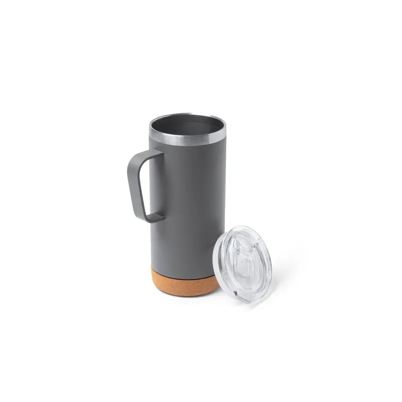 Taza Térmica BEYRON de acero inoxidable de 600 ml.