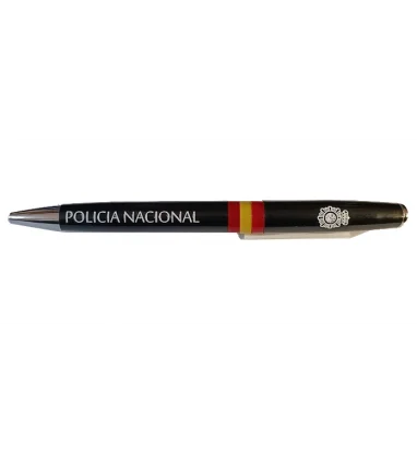 Boligrafo España grabado Policia