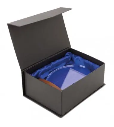 TROFEO "RIGEL" de cristal con estuche