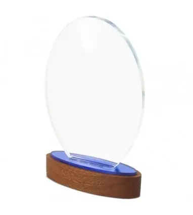 TROFEO "RIGEL" de cristal con estuche