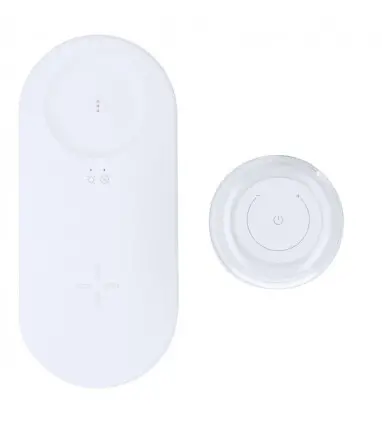 Lámpara con 12 ledes y Cargador Inalámbrico 15W Reginal