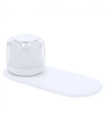 Lámpara con 12 ledes y Cargador Inalámbrico 15W Reginal