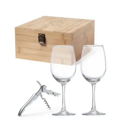SET VINOS NEIDER de bambu