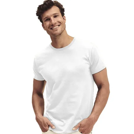 CAMISETA Fruit of the loom ADULTO BLANCA ICONIC