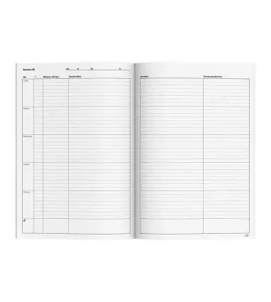 Cuaderno memo-notas additio a4 evaluacion continua mas planificacion semanal del curs