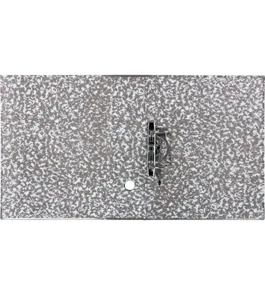 Archivador de palanca liderpapel folio classic red carton entrecolado sin rado lomo 80mm gris compresor metálico