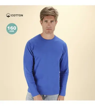 Camiseta Adulto Color Hawk de Algodón de manga larga