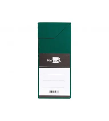 Caja transferencia liderpapel folio lomo 118 mm color verde 390x118x260 mm