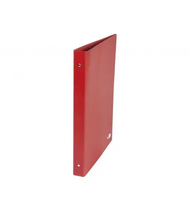 Carpeta de 2 anillas 25mm mixtas liderpapel folio carton cuero