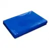 Carpeta dossier uñero plastico q-connect din a4 120 micras azul caja de 100 unidades