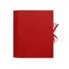 Carpeta fuelle liderpapel folio carton forrado burdeos