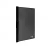 Carpeta liderpapel dossier pinza lateral 45325 polipropileno din a4 negro 60 hojas pinza deslizante
