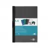 Carpeta liderpapel dossier pinza lateral 45325 polipropileno din a4 negro 60 hojas pinza deslizante
