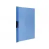 Carpeta liderpapel dossier pinza lateral 45302 polipropileno din a4 azul 30 hojas pinza deslizante
