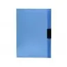 Carpeta liderpapel dossier pinza lateral 45302 polipropileno din a4 azul 30 hojas pinza deslizante