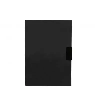 Carpeta liderpapel dossier pinza lateral 35365 polipropileno din a4 negra 30 hojas pinza deslizante