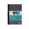 Carpeta liderpapel dossier pinza lateral 35365 polipropileno din a4 negra 30 hojas pinza deslizante