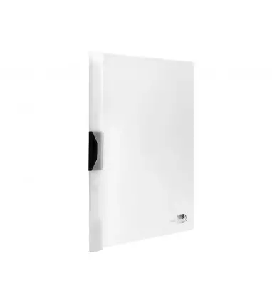Carpeta liderpapel dossier pinza lateral polipropileno din a4 transparente 60 hojas pinza deslizante