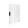 Carpeta liderpapel dossier pinza lateral polipropileno din a4 transparente 60 hojas pinza deslizante