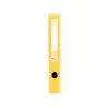 Archivador de palanca liderpapel folio documenta forrado pvc con rado lomo 52 mm amarillo compresor