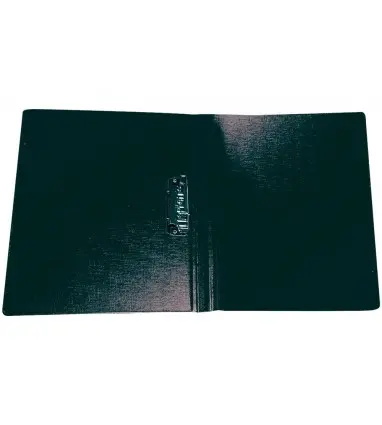 Carpeta liderpapel miniclip lateral folio plastico negro
