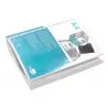 Carpeta liderpapel personaliza 100 fundas polipropilenodin a4 transparente con cajetin
