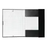 Carpeta proyectos liderpapel folio lomo 30mm carton forrado negra